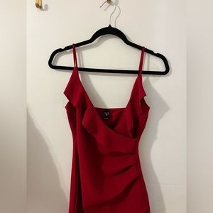 Red Mini Windsor Dress